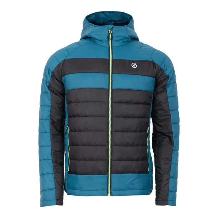 Touring II Baffled Jacket Kingfisher Blue Black Men Dare 2b Insulated Jackets