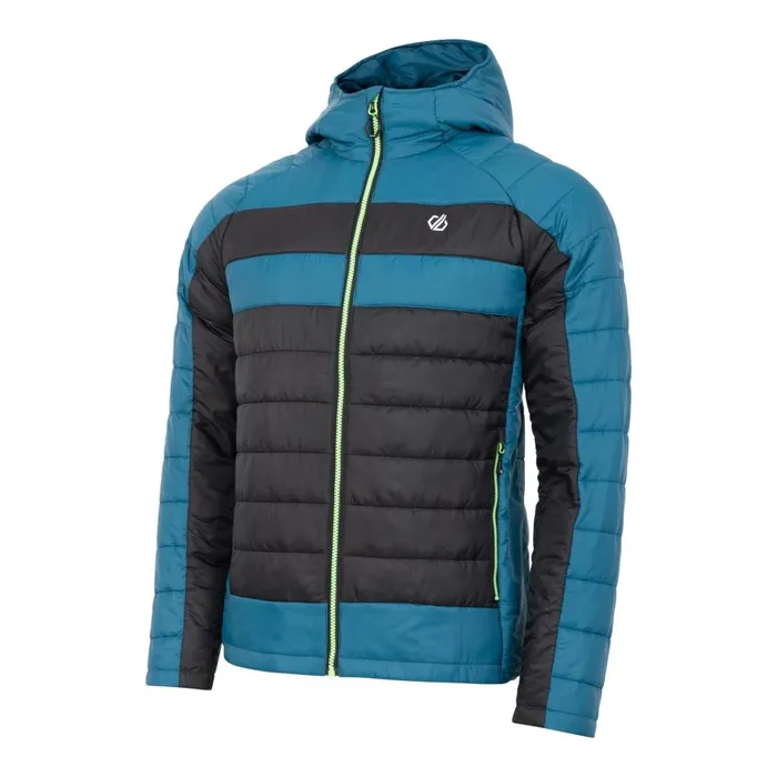 Touring II Baffled Jacket Kingfisher Blue Black Men Dare 2b Insulated Jackets