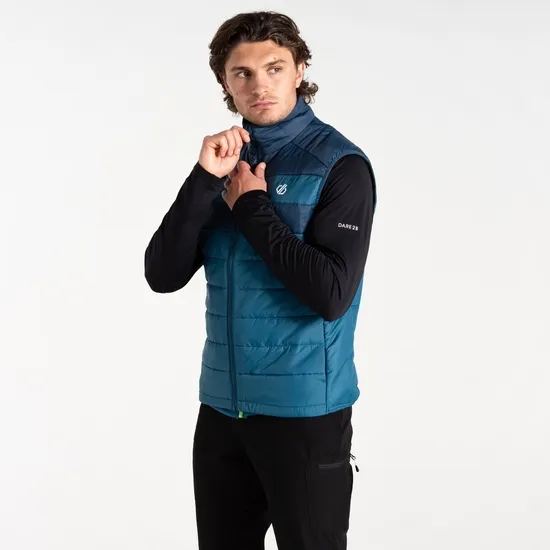 Touring II Gilet Kingfisher Blue and Black Men Dare 2b Gilets