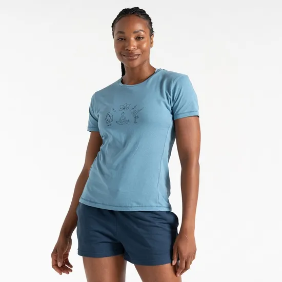 Tranquility II TShirt Niagara Blue Women Dare 2b Graphic TShirts