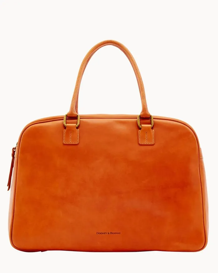 Travel Women Dooney and Bourke Florentine Bowler Duffle Natural