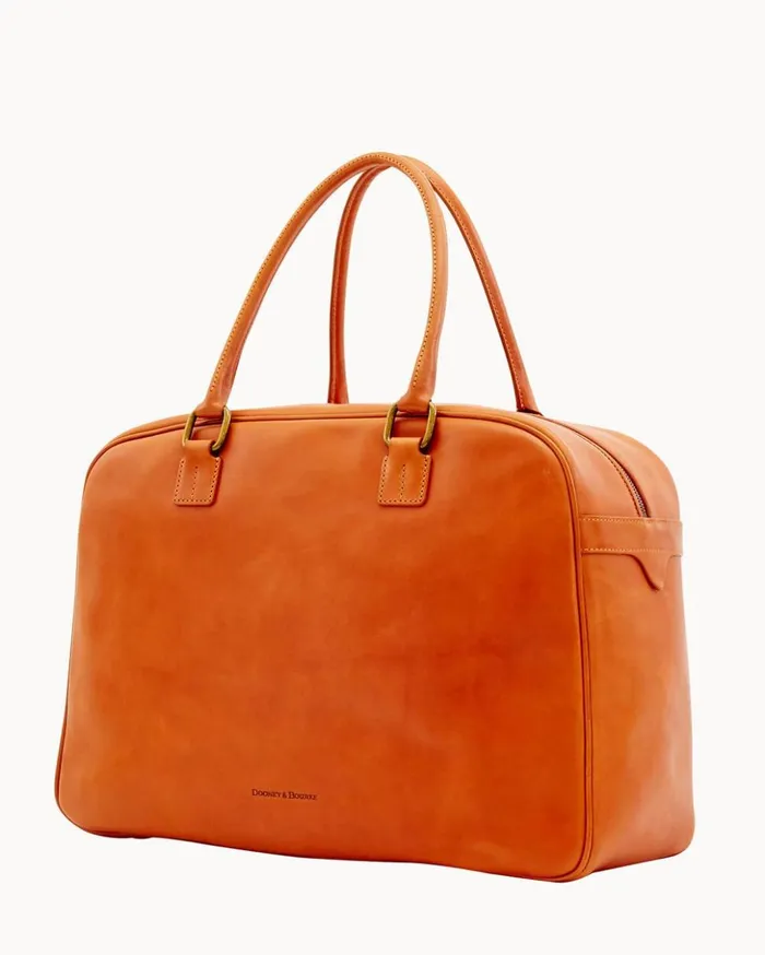 Travel Women Dooney and Bourke Florentine Bowler Duffle Natural Travel Women Dooney and Bourke Florentine Bowler Duffle Natural
