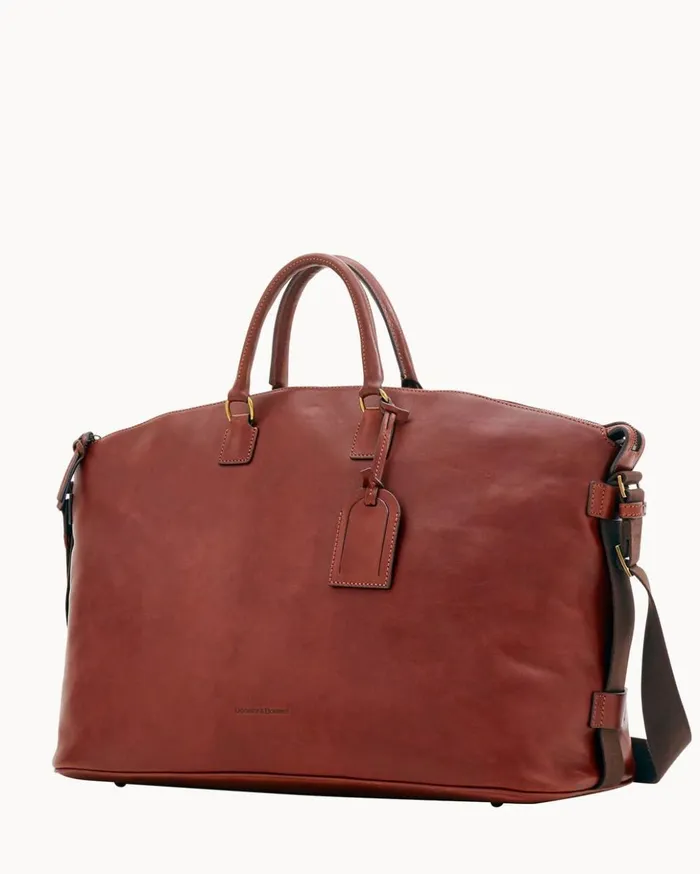 Travel Women Dooney and Bourke Florentine Weekender Chestnut Travel Women Dooney and Bourke Florentine Weekender Chestnut