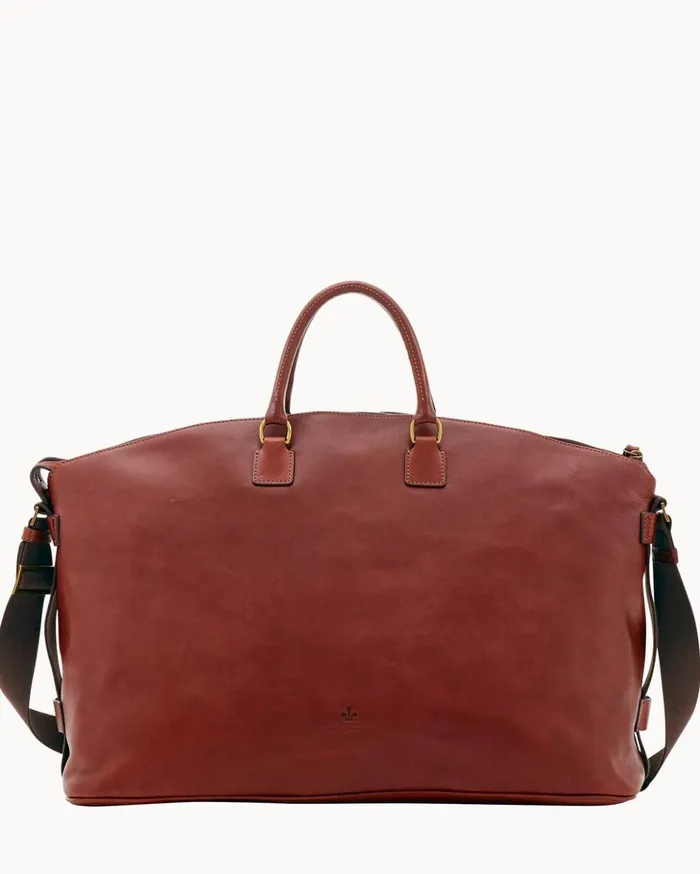 Travel Women Dooney and Bourke Florentine Weekender Chestnut Travel Women Dooney and Bourke Florentine Weekender Chestnut