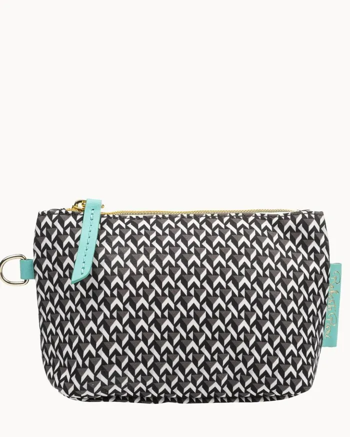 Travel Women Dooney and Bourke Roberta Pieri Tatami Fun Robertina Cosmetic Case Aqua