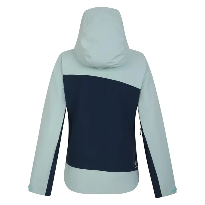 Traversing II Waterproof Jacket Moonlight Denim Mint Green Women Dare 2b Waterproof Jackets