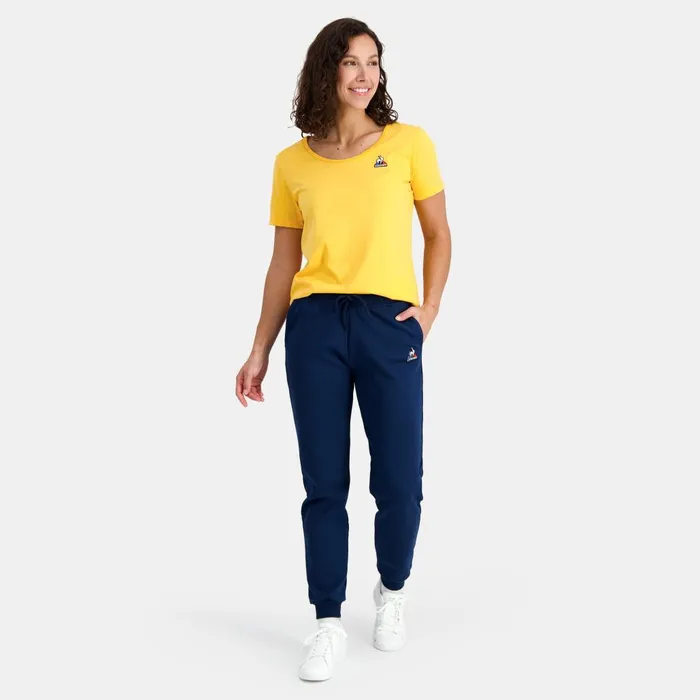 Trousers Joggers And Shorts Women Le Coq Sportif Essentiels Trousers Regular Victory Blue