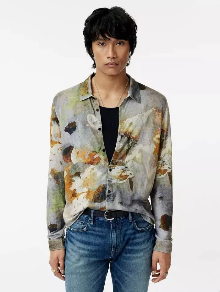 Unisex BARNETT SHIRT Copper John Varvatos Shirts