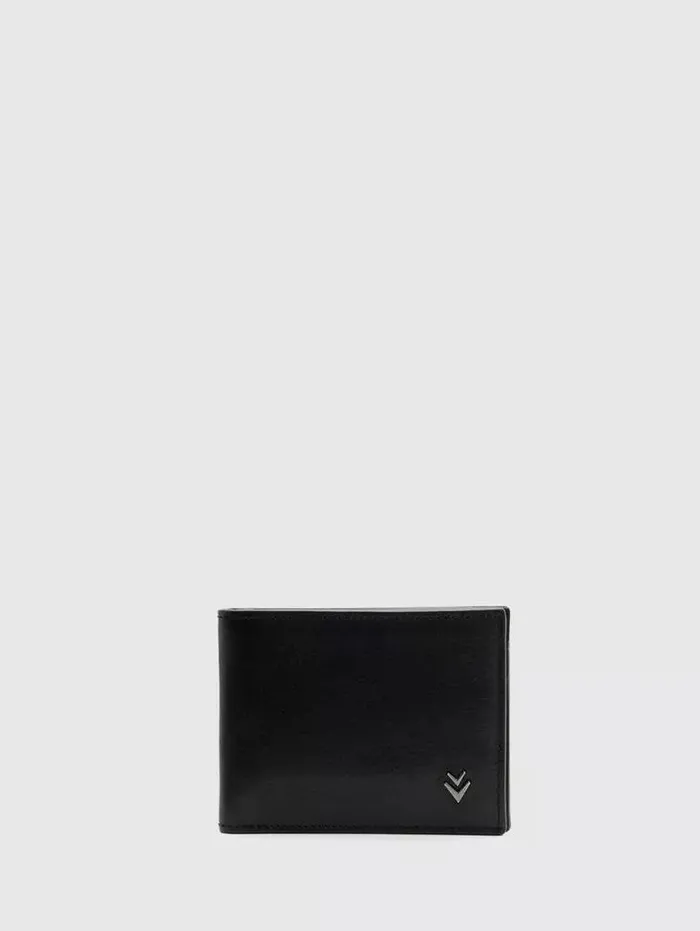 Unisex BIFOLD Black John Varvatos Leather Wallets