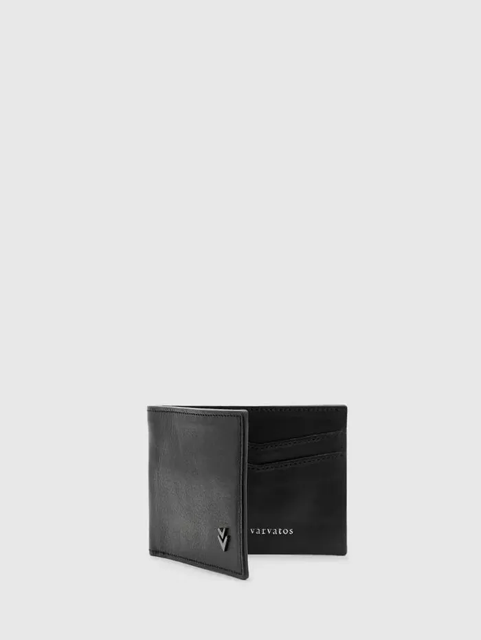 Unisex BIFOLD Black John Varvatos Leather Wallets