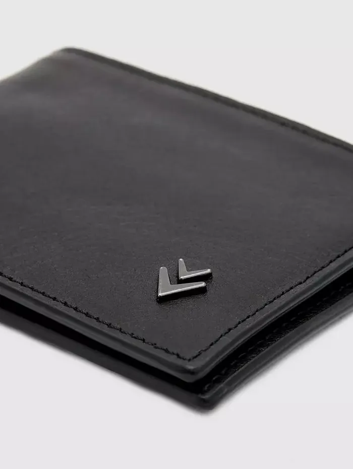 Unisex BIFOLD Black John Varvatos Leather Wallets
