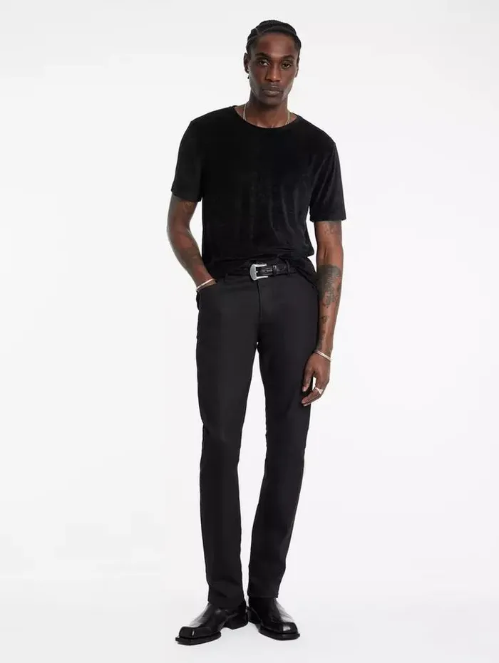 Unisex CAMINHA CREW Black John Varvatos T Shirts