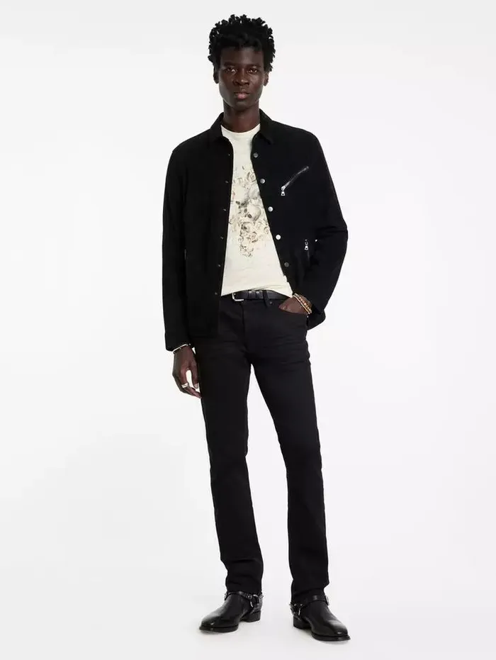 Unisex FLORAL SKULL TEE Salt John Varvatos Graphic Tees