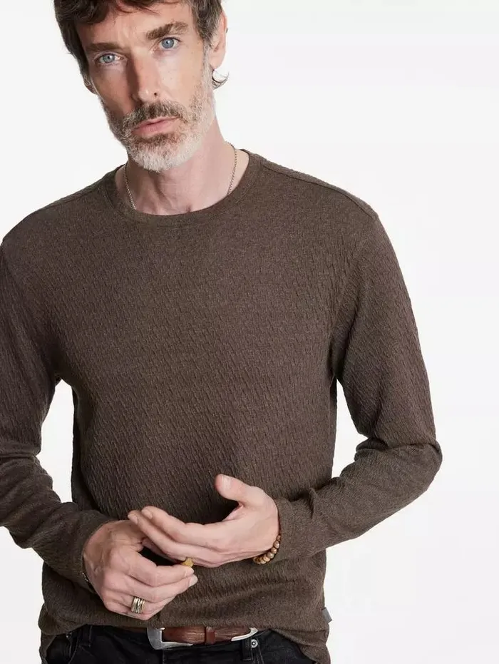 Unisex KARL CREW Chocolate John Varvatos T Shirts