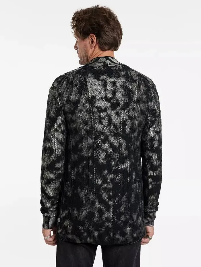 Unisex NAPLES CARDIGAN Black John Varvatos Sweaters