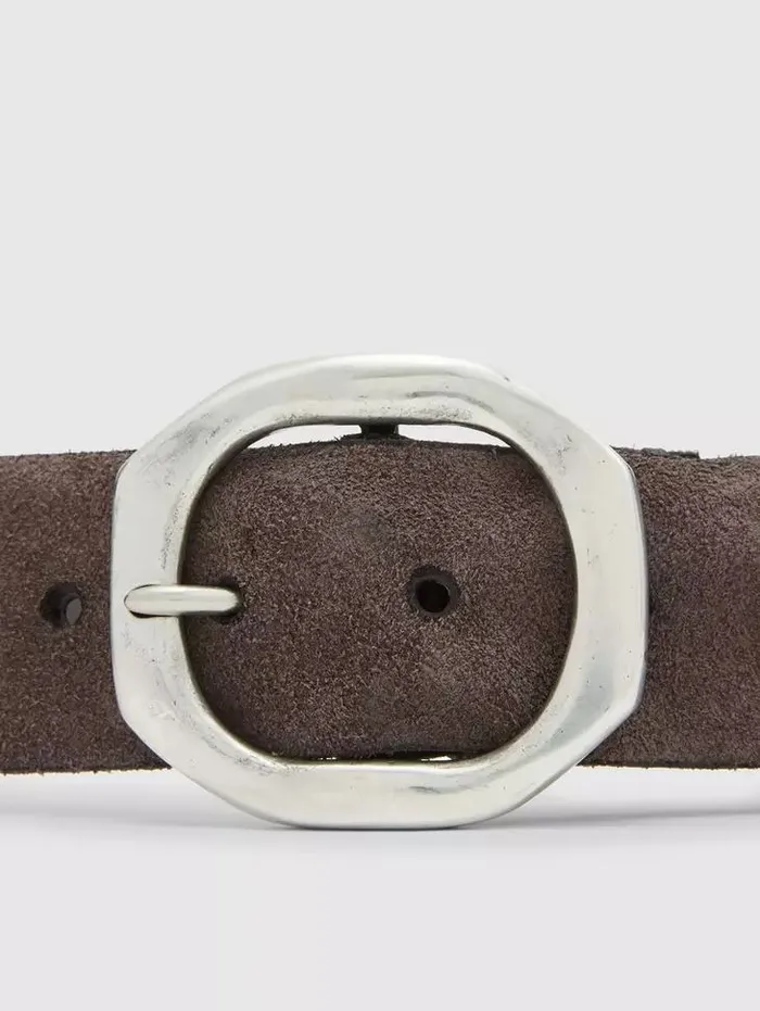 Unisex NOVA SUEDE BELT Lead John Varvatos Leather Belts