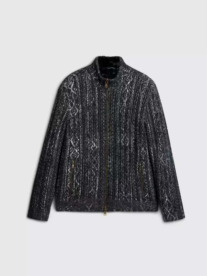 Unisex TRAMONTI JACKET Black John Varvatos Sweaters