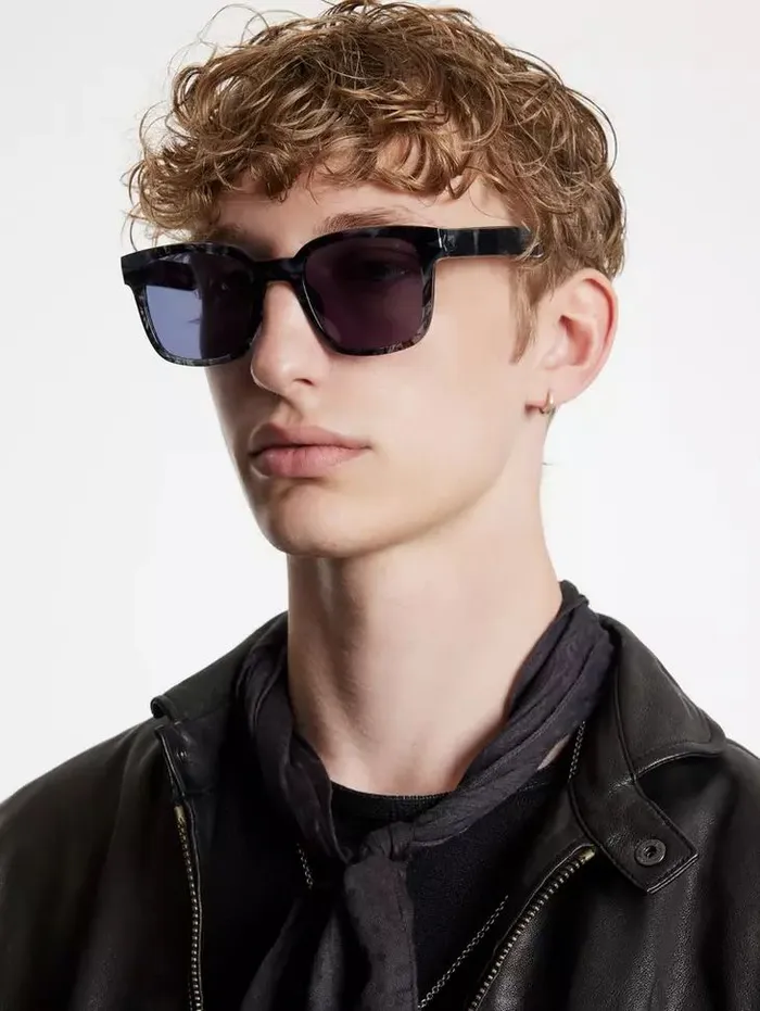 Unisex VENICE SQUARE No Color John Varvatos Eyewear