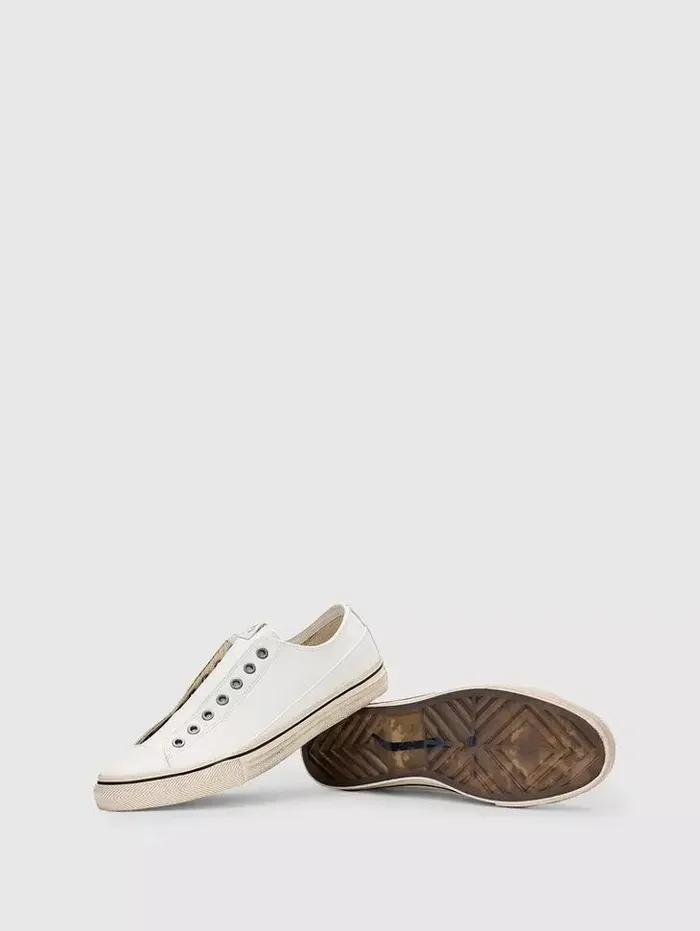 Unisex VULC LACELESS LOW TOP White John Varvatos Featured