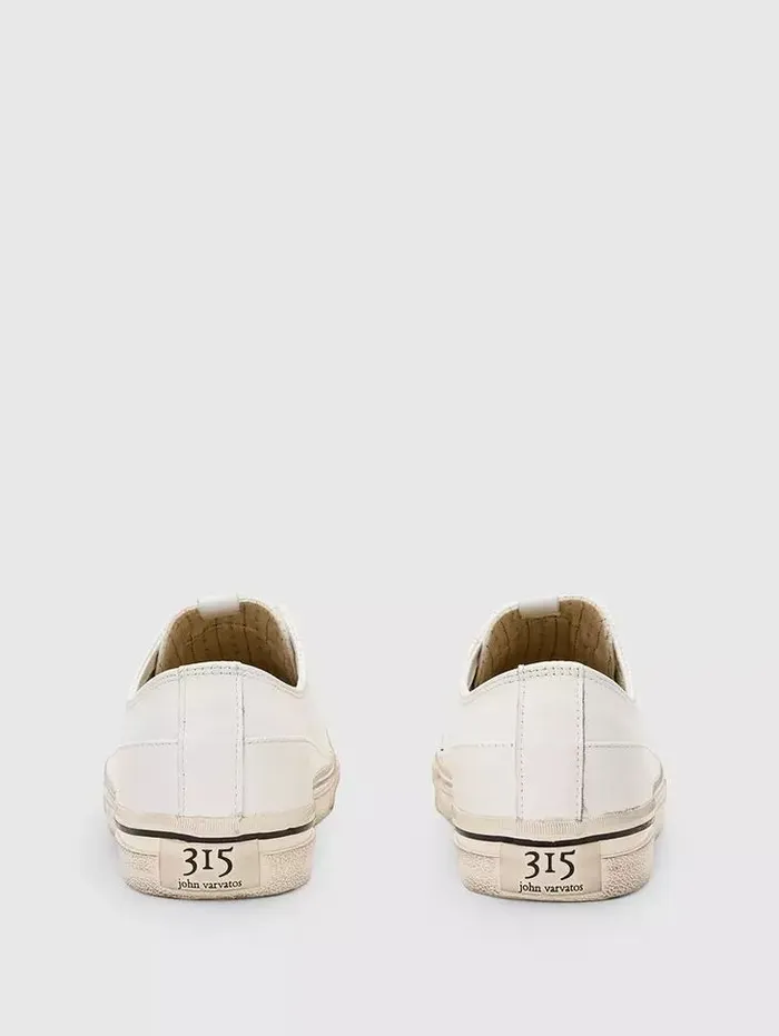 Unisex VULC LACELESS LOW TOP White John Varvatos Featured