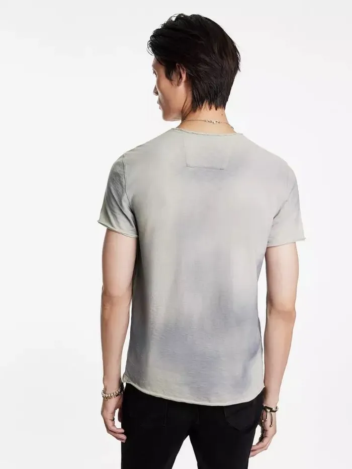 Unisex WELCOME TO THE REVOLUTION TEE Tea Stain John Varvatos Graphic Tees