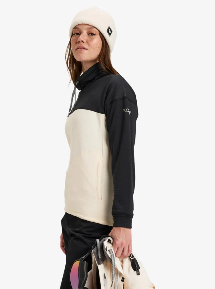 Vertere 8211 Pullover Sweatshirt Buttercream Women Roxy Sweatshirts and Hoodies