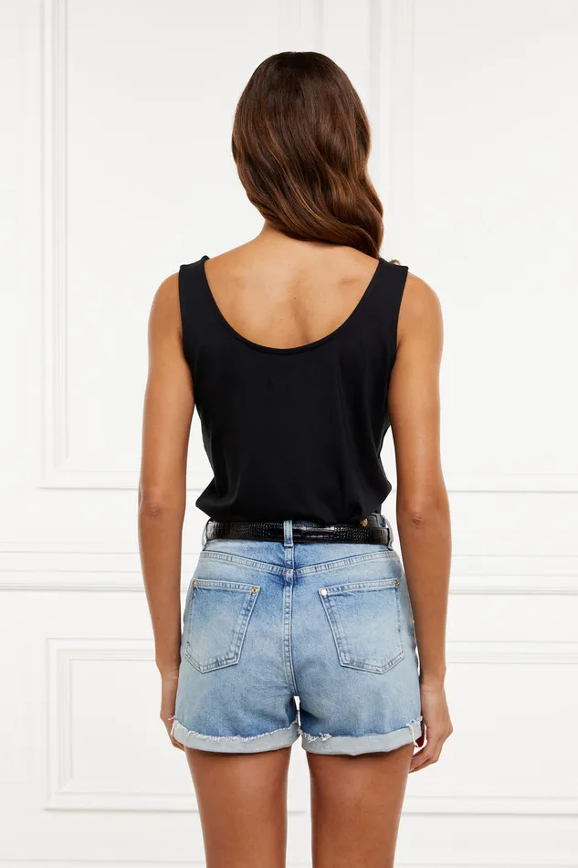 Vest Black Women Holland Cooper Tops Vest Black Women Holland Cooper Tops