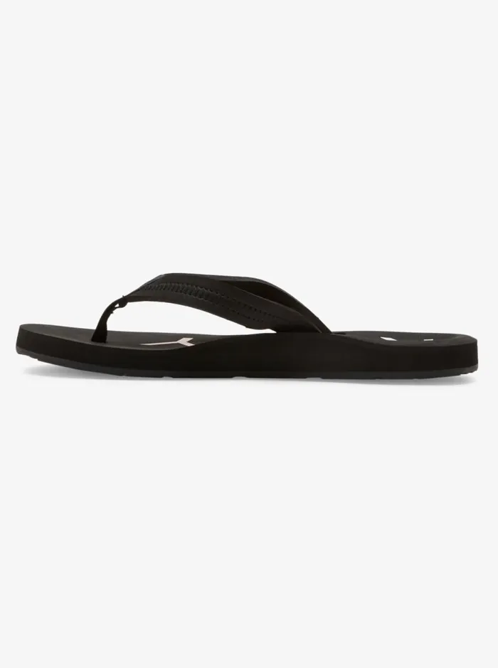 Vista 8211 Beach FlipFlops Black Women Roxy Shoes
