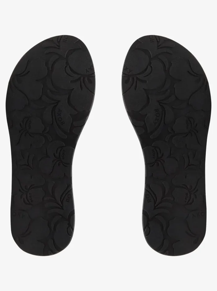 Vista 8211 Beach FlipFlops Black Women Roxy Shoes