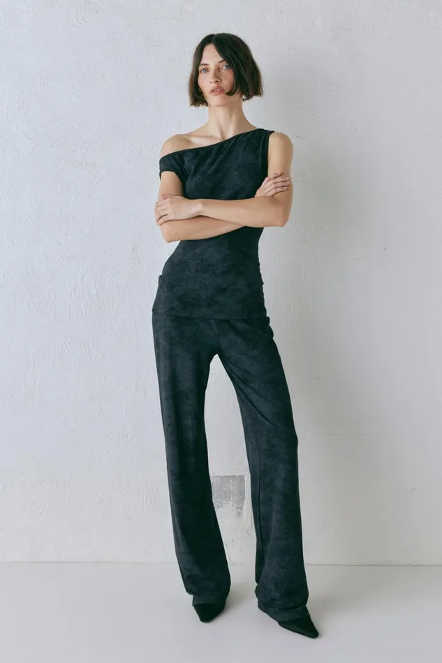 VRG GRL Sets Women Kemi Pants Black VRG GRL Sets Women Kemi Pants Black