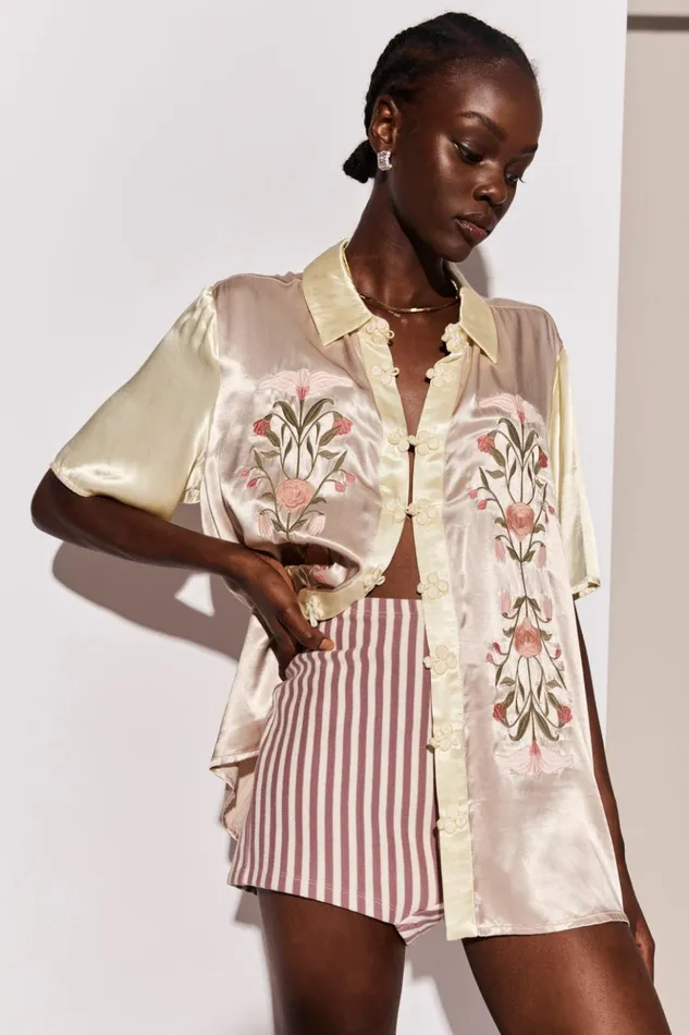 VRG GRL Short Sleeve Women Solstice Shirt Botanica VRG GRL Short Sleeve Women Solstice Shirt Botanica