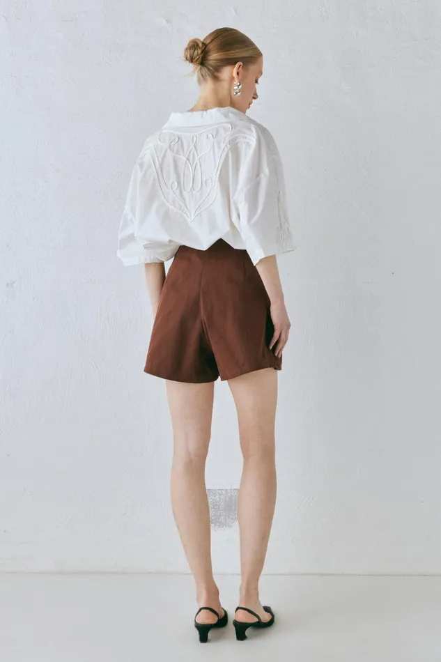 VRG GRL Shorts Women Cove Skort Chocolate VRG GRL Shorts Women Cove Skort Chocolate