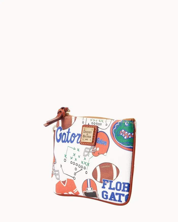 Wallets Women Dooney and Bourke Collegiate University Of Florida Stadium Wristlet U Of Florida