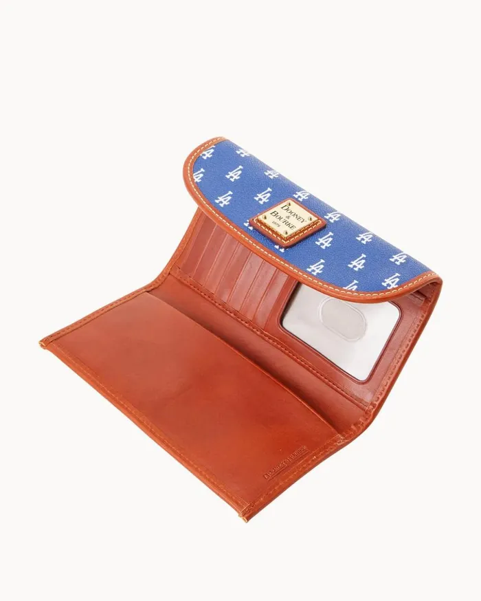 Wallets Women Dooney and Bourke MLB Dodgers Continental Clutch Dodgers Wallets Women Dooney and Bourke MLB Dodgers Continental Clutch Dodgers