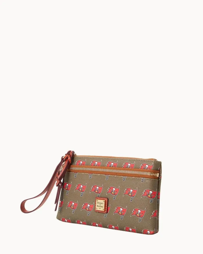 Wallets Women Dooney and Bourke NFL Buccaneers Double Zip Wristlet Tampa Bay Buccaneers Wallets Women Dooney and Bourke NFL Buccaneers Double Zip Wristlet Tampa Bay Buccaneers