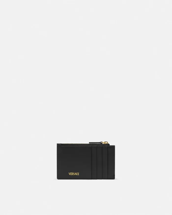 Wallets Women Versace Medusa 03995 Card Holder Blackgold