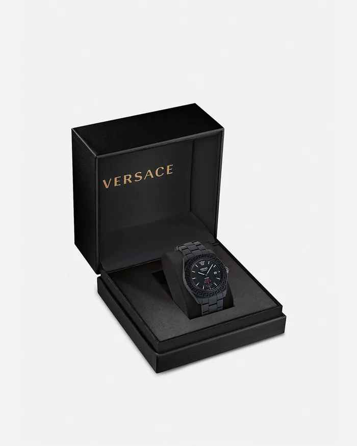 Watches Men Versace Dv One Automatic Watch Black