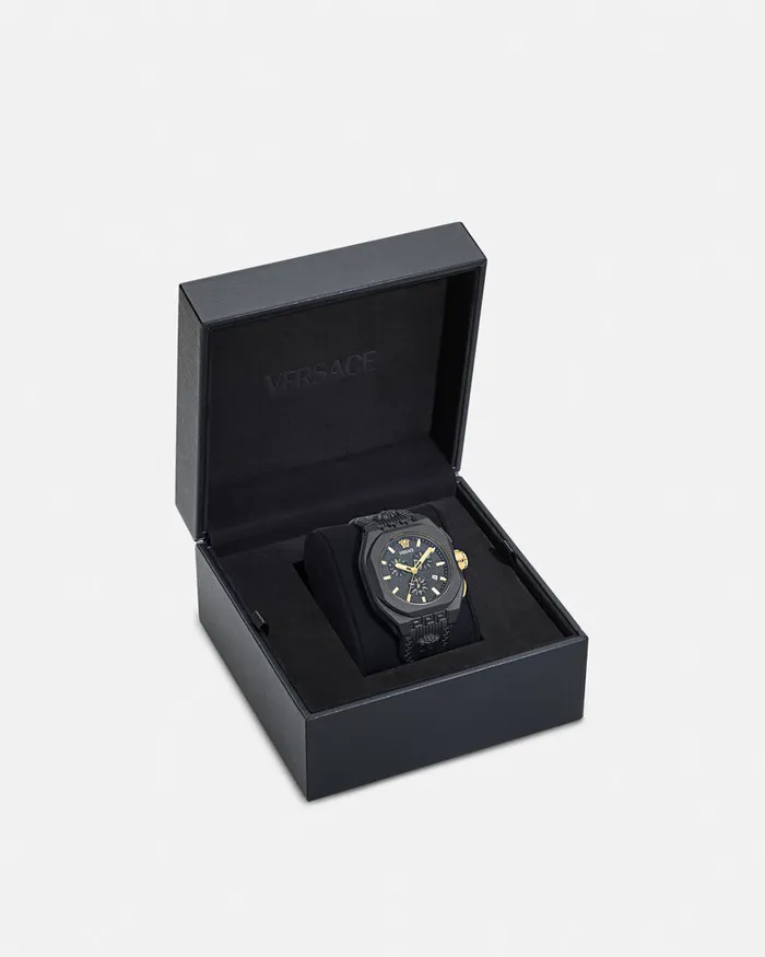 Watches Men Versace VLegend Chrono Watch Black