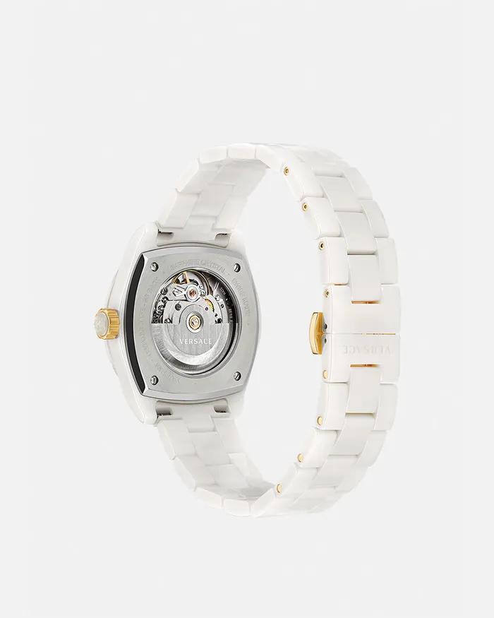 Watches Women Versace Dv One Automatic Watch White