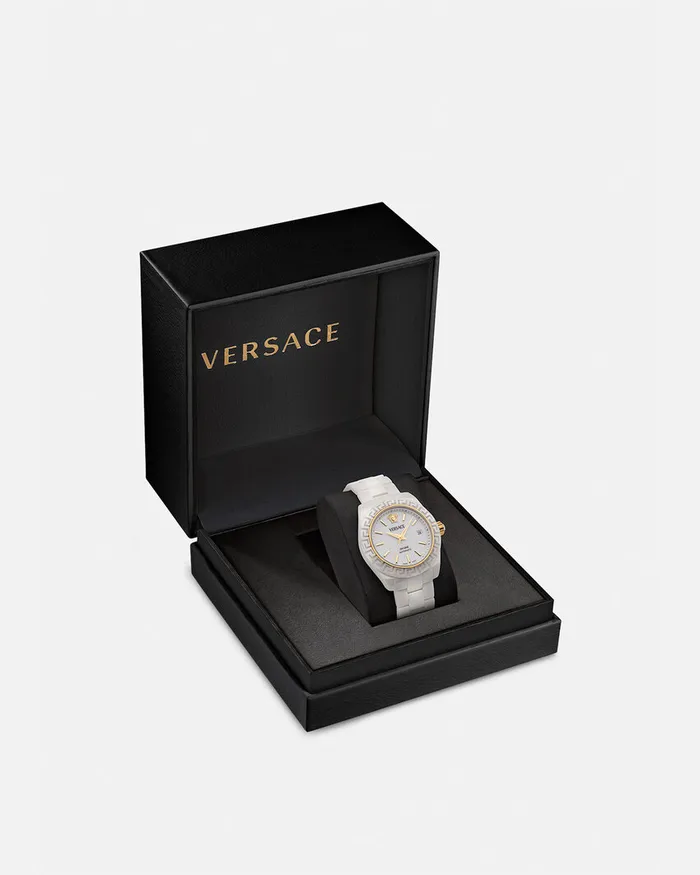 Watches Women Versace Dv One Automatic Watch White