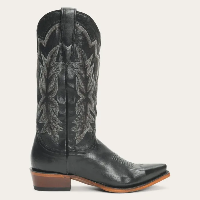 Western Women Stetson Casey Boots Black