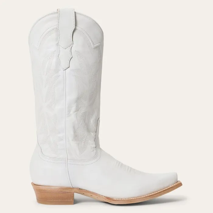 Western Women Stetson Casey Boots White