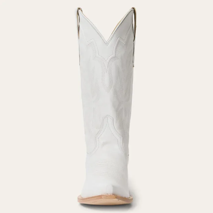 Western Women Stetson Casey Boots White