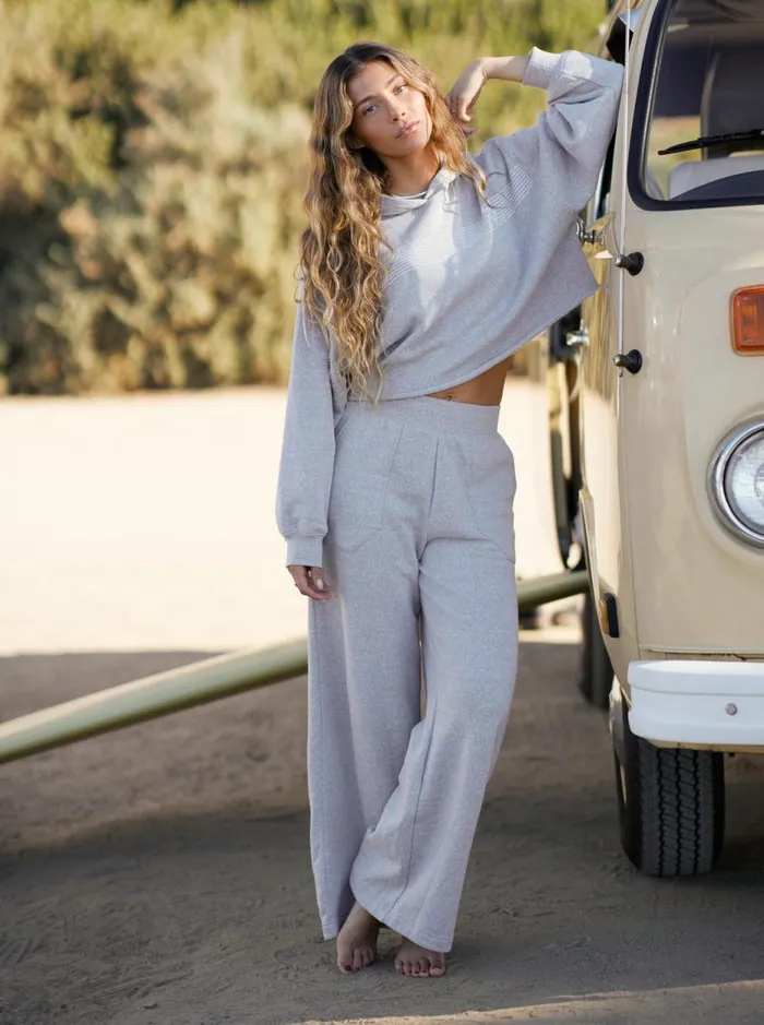 What A Dream 8211 Track Trousers Heritage Heather Women Roxy Trousers