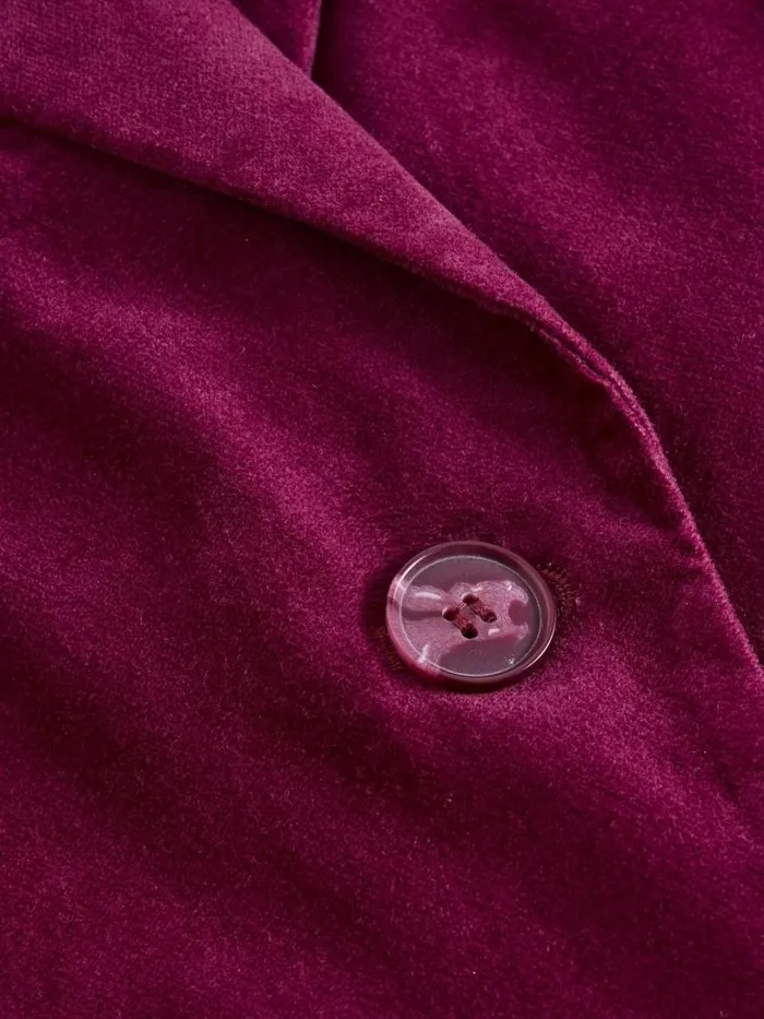 White Stuff Coats and Jackets Kamila Velvet Coat Dk Plum 8211 Women White Stuff Coats and Jackets Kamila Velvet Coat Dk Plum 8211 Women