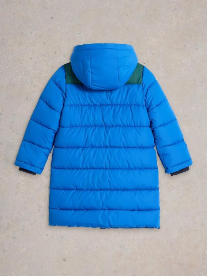 White Stuff Coats Kids Long Puffer Coat Bright Blue 8211 Kids White Stuff Coats Kids Long Puffer Coat Bright Blue 8211 Kids