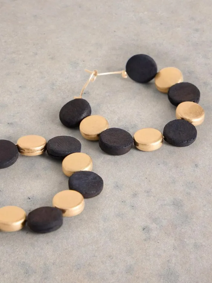 White Stuff Jewellery VERA CLUSTER EARRING Black Multi 8211 Women