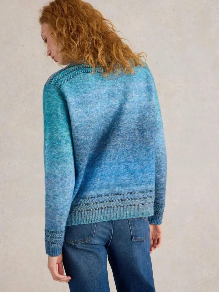 White Stuff Knitwear LILBET JUMPER Blue Multi 8211 Women White Stuff Knitwear LILBET JUMPER Blue Multi 8211 Women