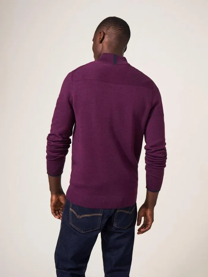 White Stuff Knitwear Newport Wool Merino Jumper Mid Plum 8211 Men White Stuff Knitwear Newport Wool Merino Jumper Mid Plum 8211 Men