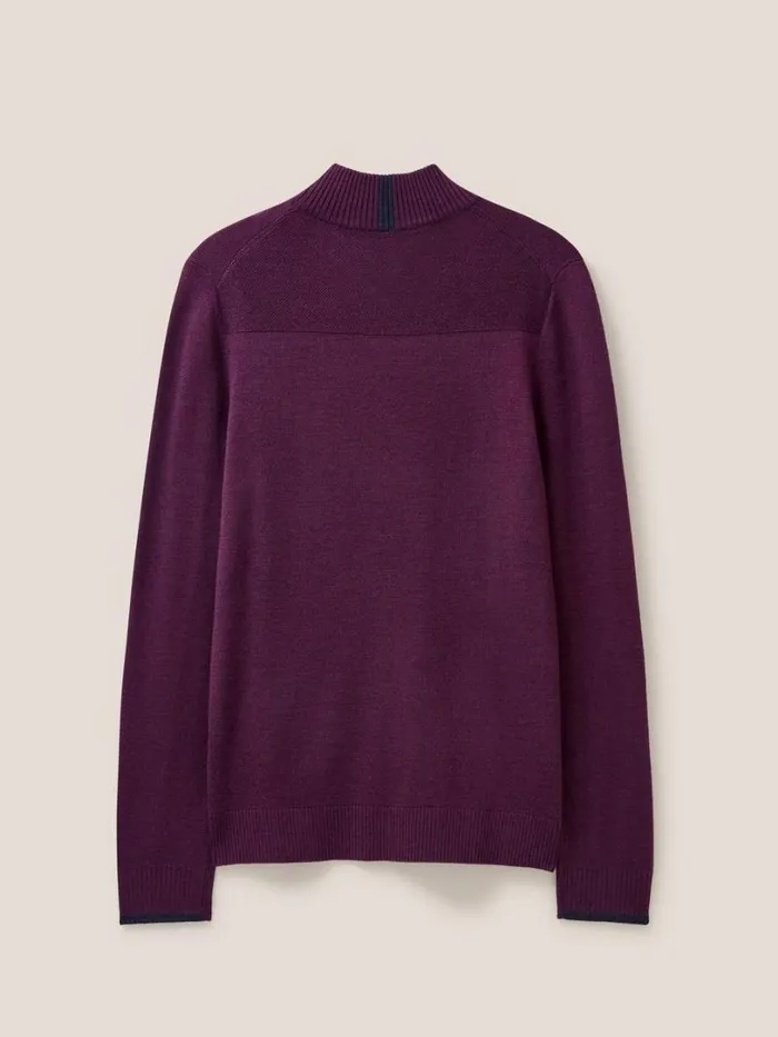 White Stuff Knitwear Newport Wool Merino Jumper Mid Plum 8211 Men White Stuff Knitwear Newport Wool Merino Jumper Mid Plum 8211 Men